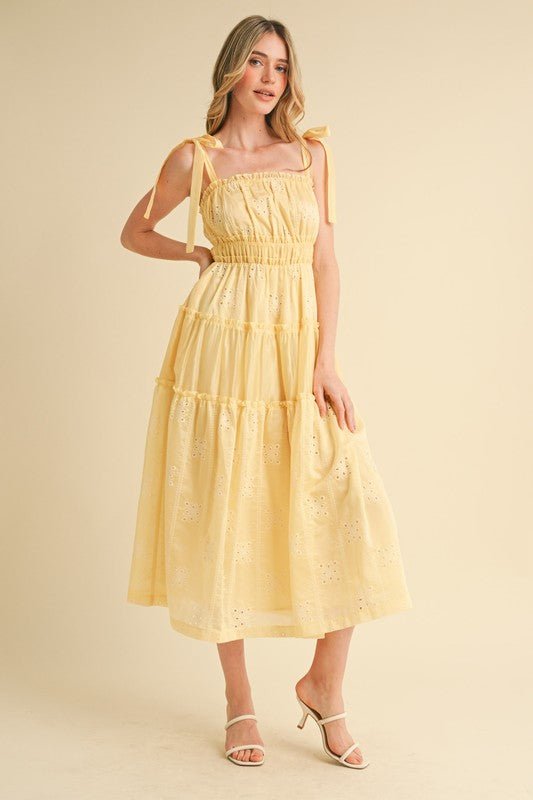 Walking on Sunshine Dress - The Dragonfly Boutique