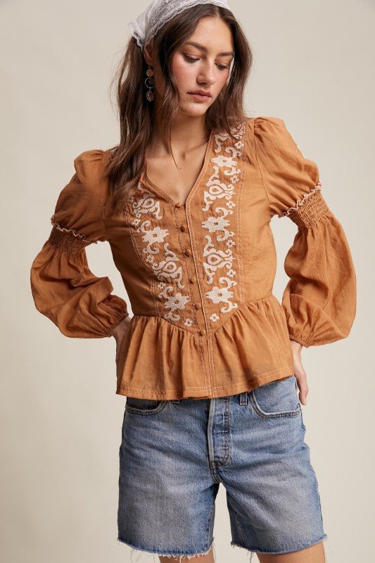 Woodland Whisper Top - The Dragonfly Boutique