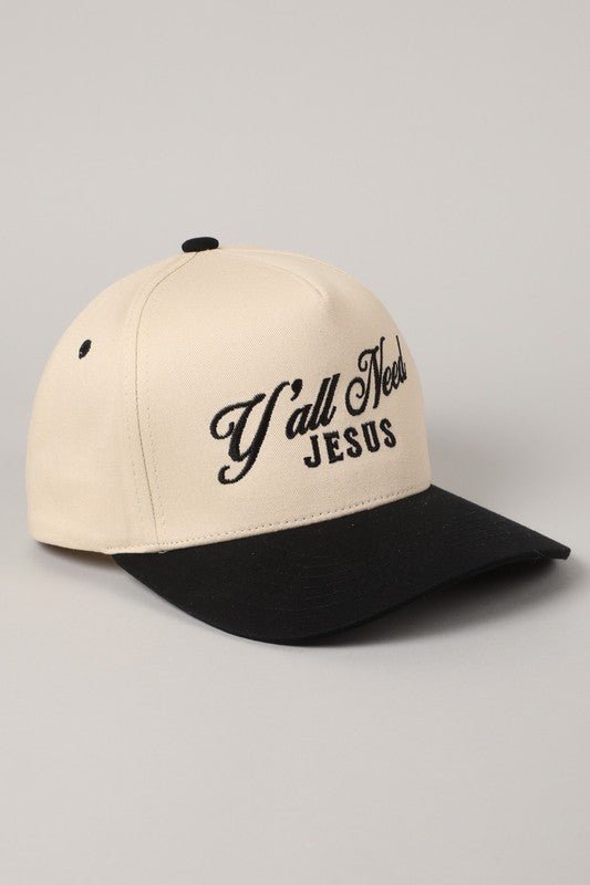Yall Need Jesus Hat - The Dragonfly Boutique