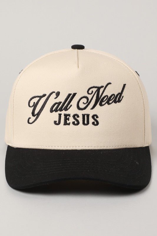 Yall Need Jesus Hat - The Dragonfly Boutique