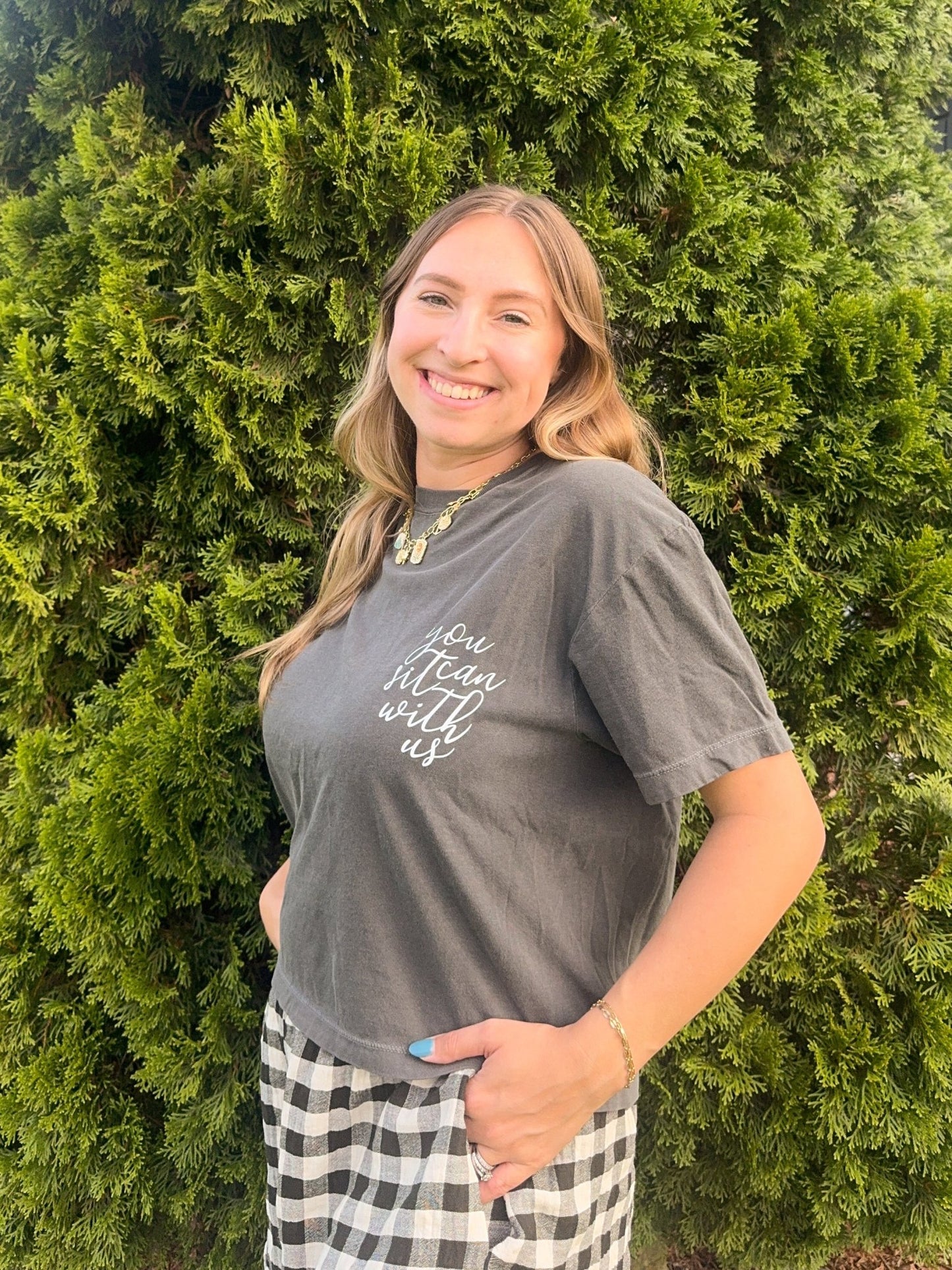 YCSWU Boxy Crop Tee - The Dragonfly Boutique