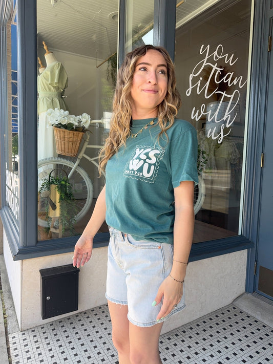 YCSWU Stamp Tee - The Dragonfly Boutique