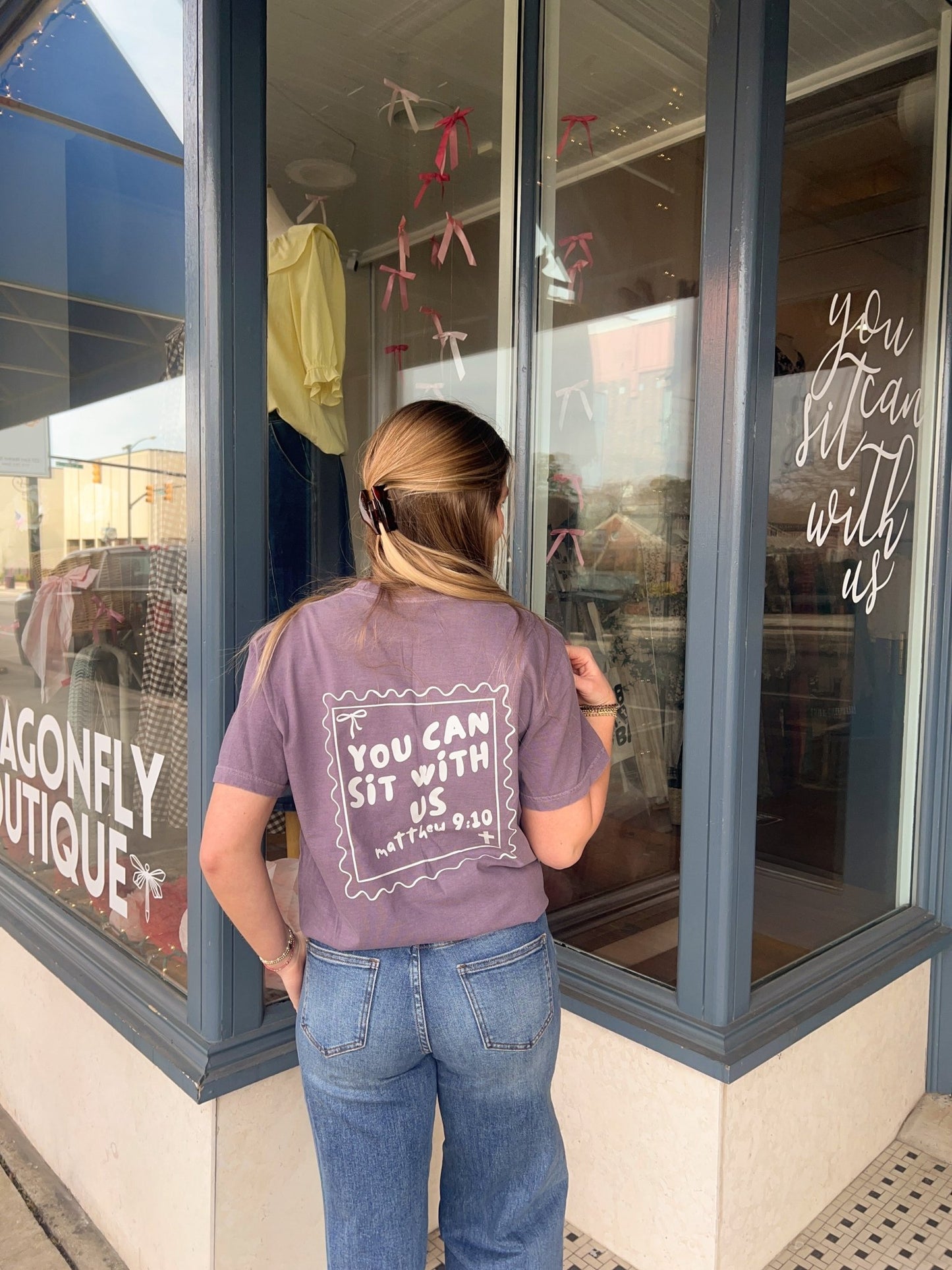 YCSWU Stamp Tee - The Dragonfly Boutique