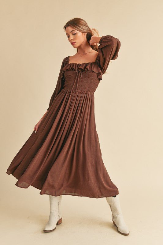 Chocolate Lover Dress - The Dragonfly Boutique