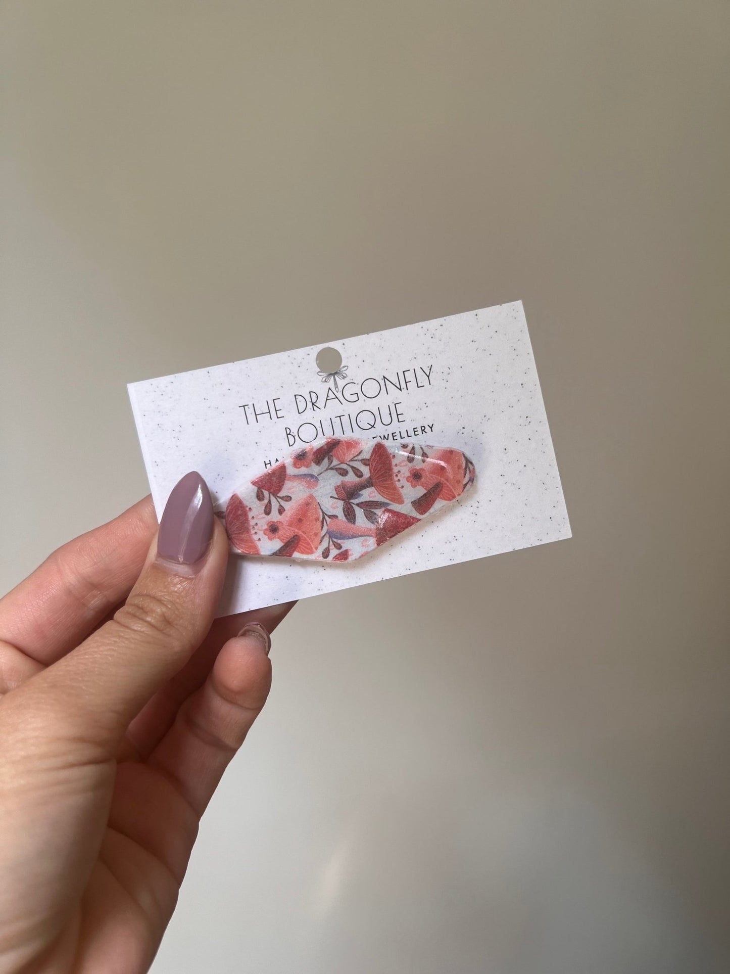 Clay Hair Clip - The Dragonfly Boutique