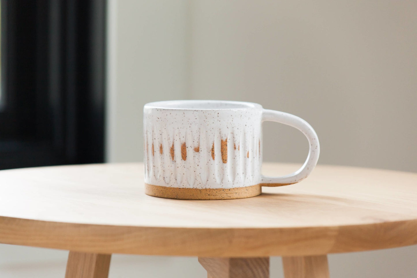 Fluted Clay Mug - IN STORE ONLY - The Dragonfly Boutique