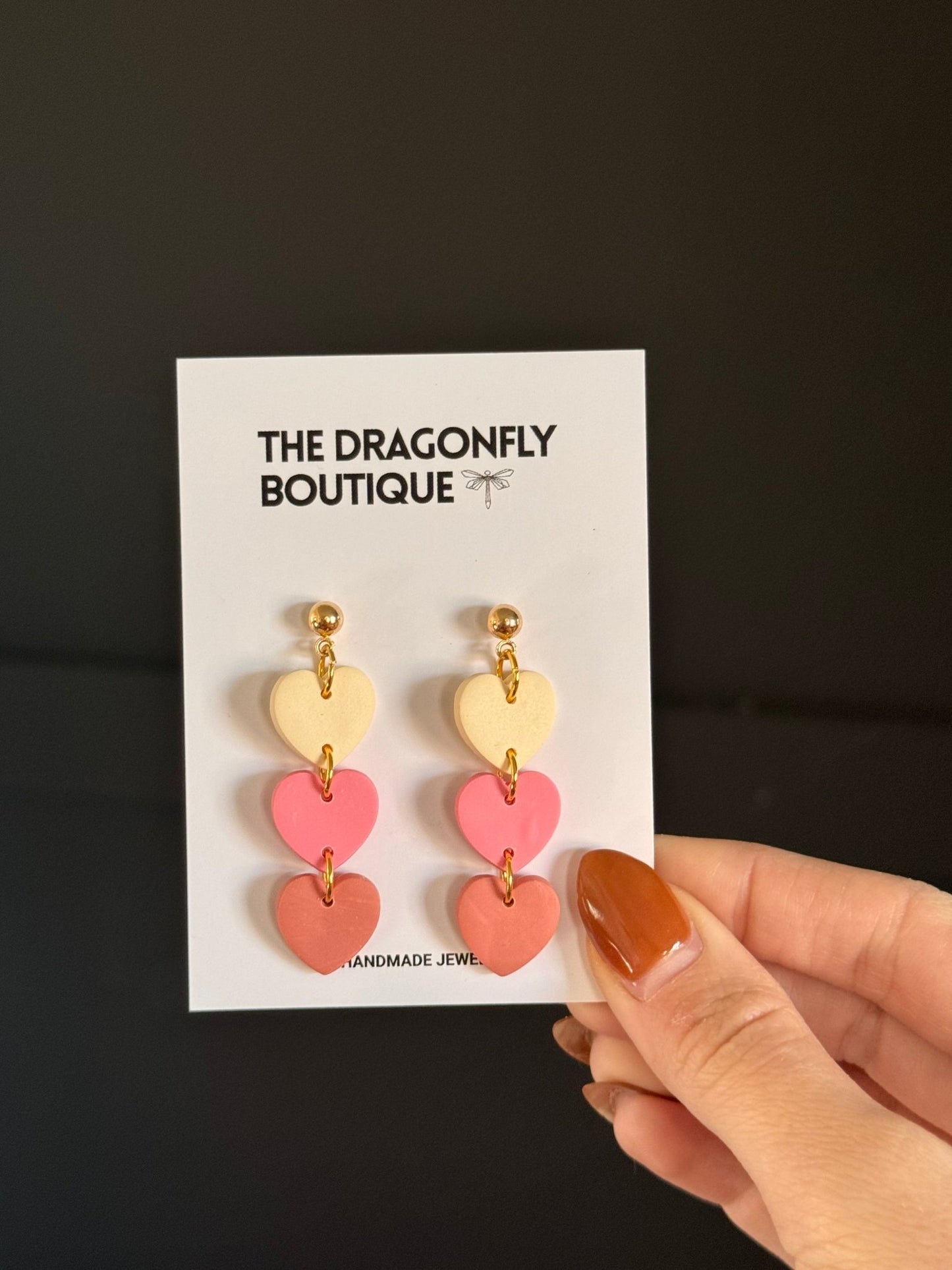 Heart On You Earring - The Dragonfly Boutique