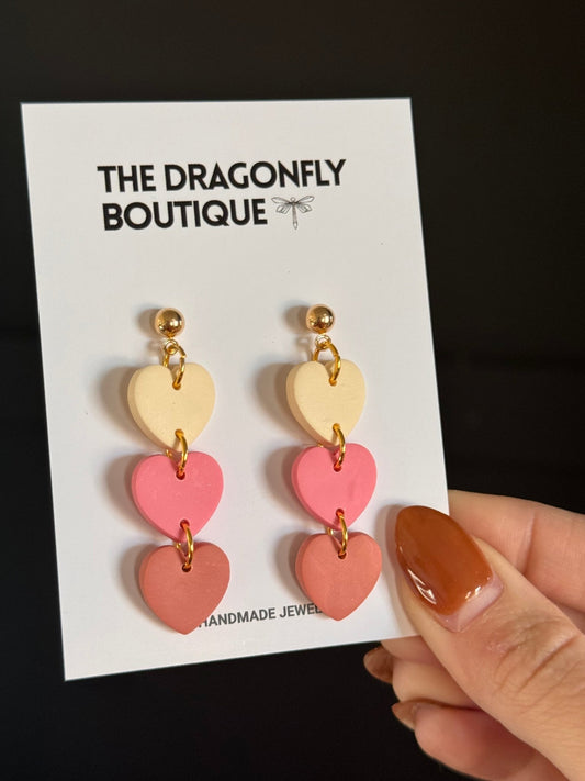 Heart On You Earring - The Dragonfly Boutique