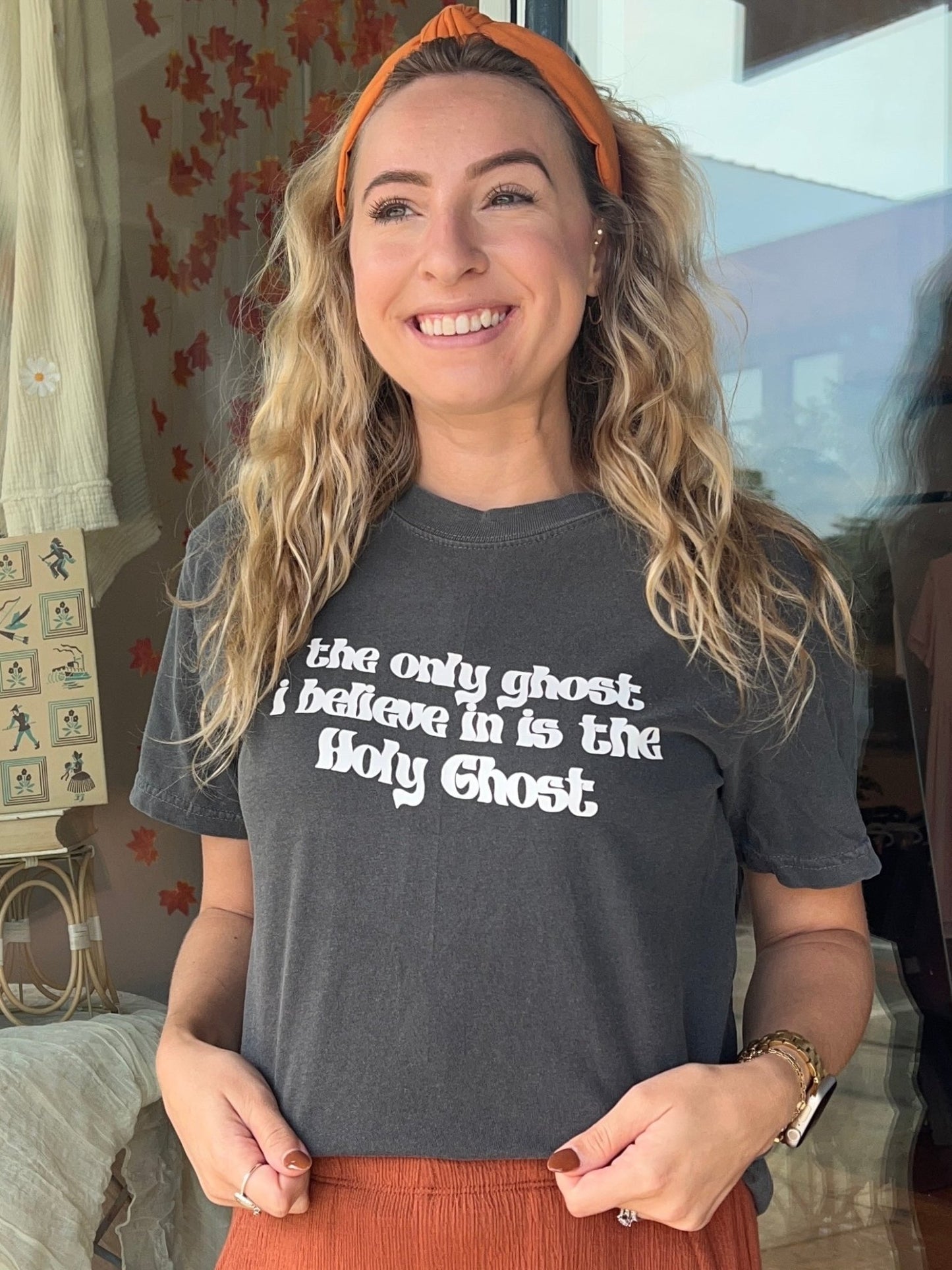 Holy Ghost Tee - The Dragonfly Boutique