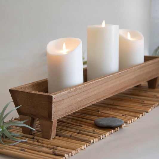 Long Wood Trough - The Dragonfly Boutique