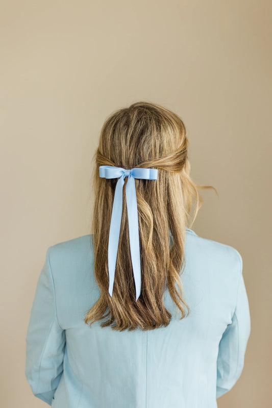 Micro Alice Matte Satin Bow - The Dragonfly Boutique