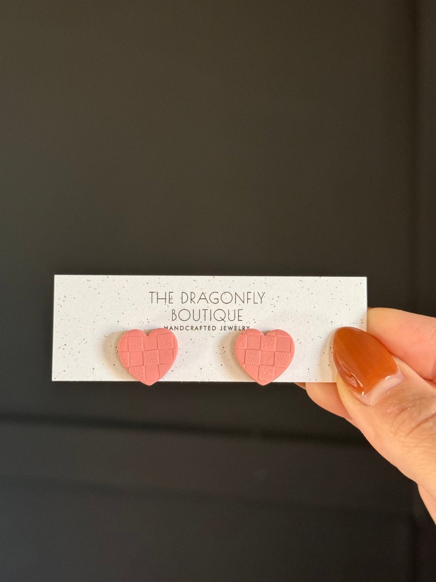 The Heart Stud - The Dragonfly Boutique