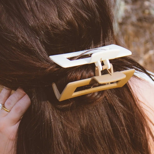 Two Toned Claw Clip - The Dragonfly Boutique