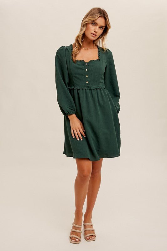 Wrapped Up Dress - The Dragonfly Boutique