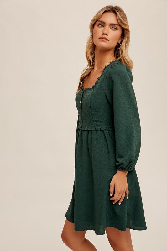 Wrapped Up Dress - The Dragonfly Boutique