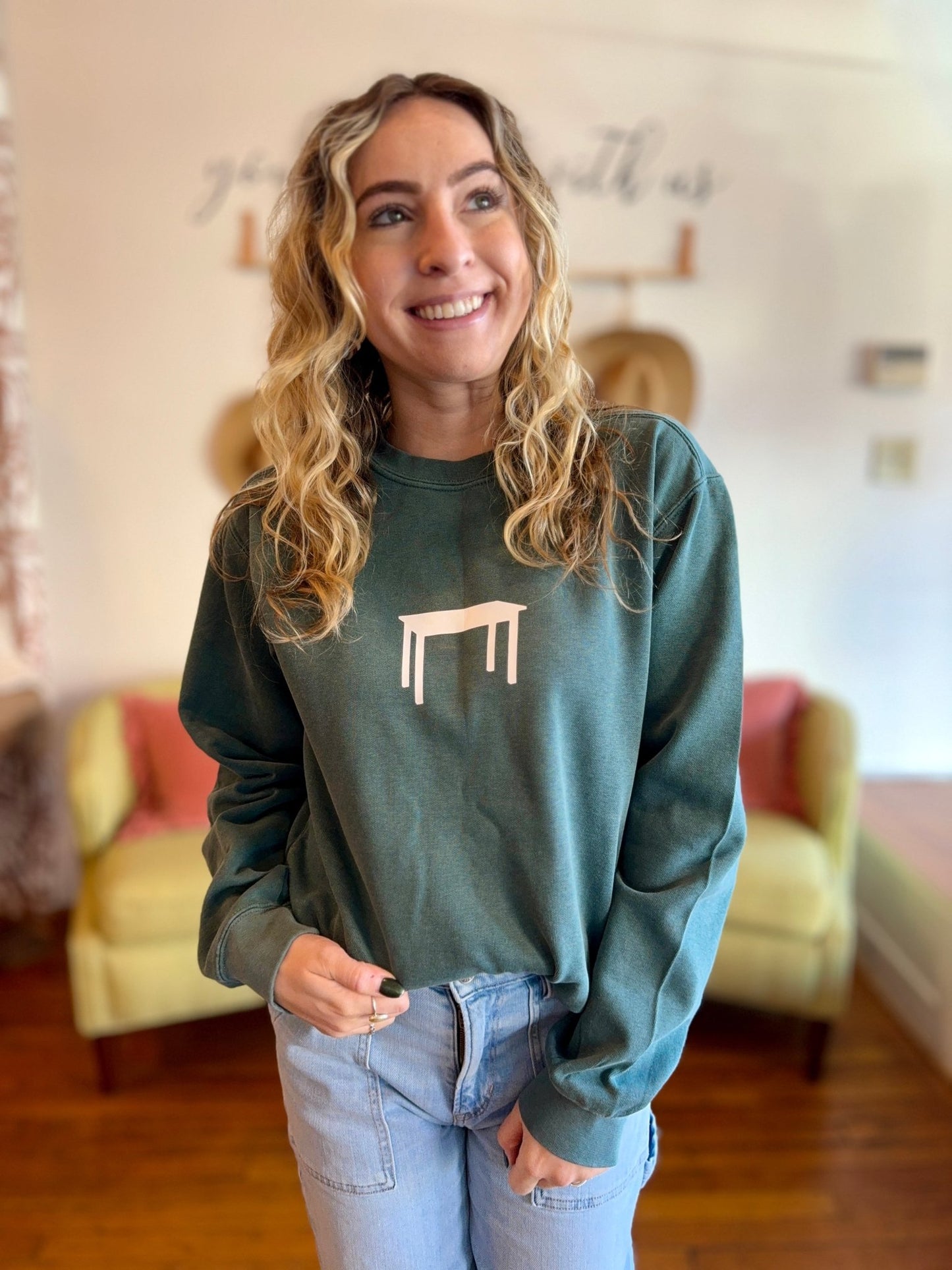 You Can Sit With Us Sweatshirt 2.0 - The Dragonfly Boutique